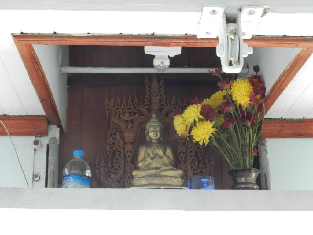 Buddha im Steuerhaus