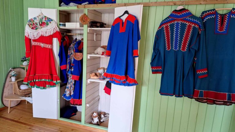 Freilichtmuseum-Sampi in Karasjok, Leben der Samen