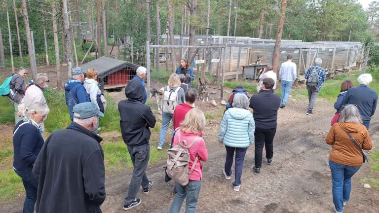 Hetta (FI), Schlittenhundezentrum