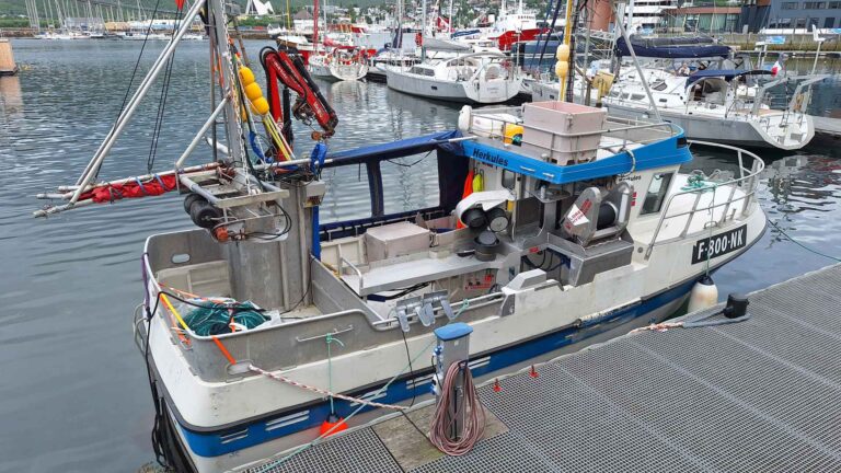in Tromsø, Hafen