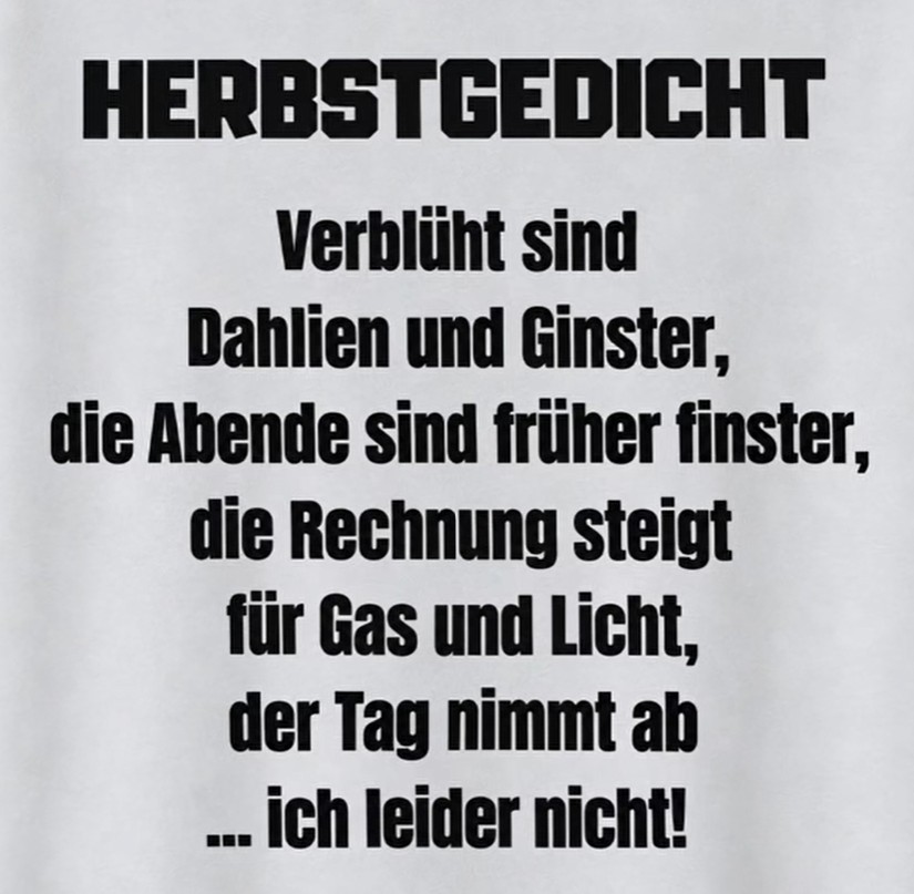 Herbstgedicht