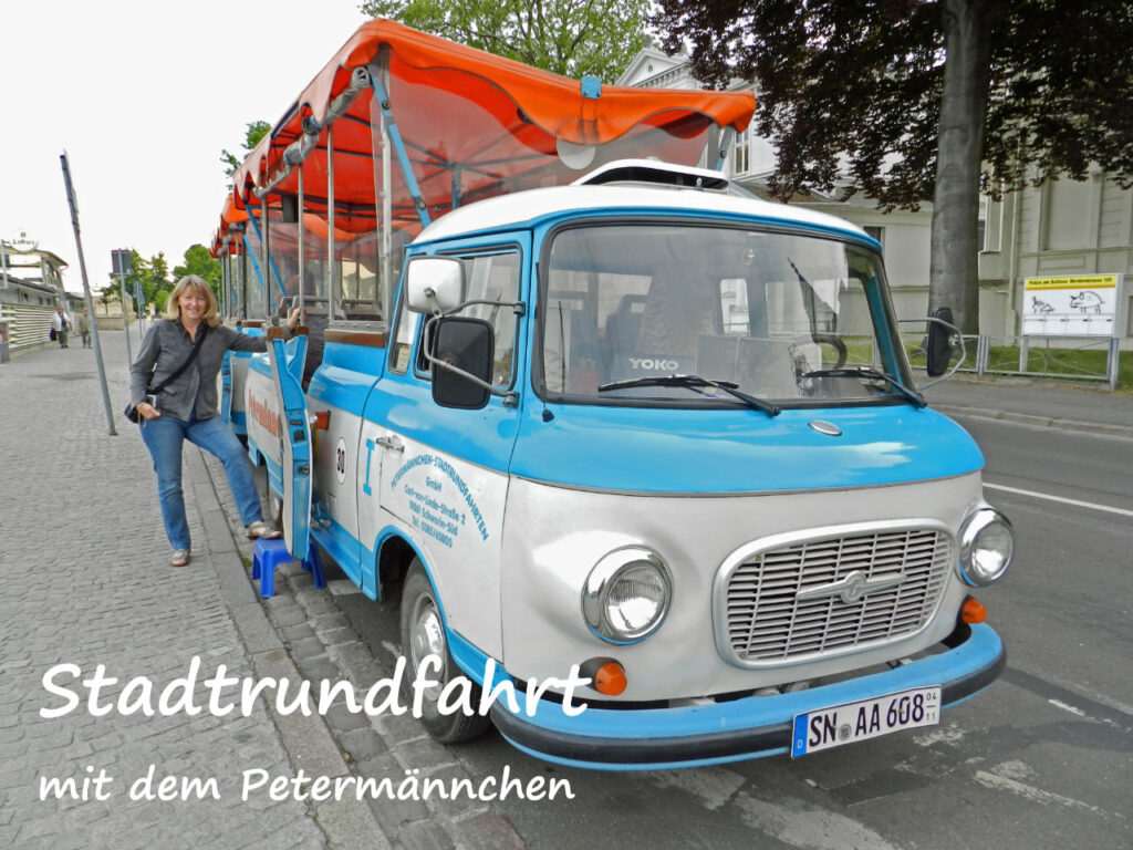 Schwerin, Stadtrundfahrt; Erna