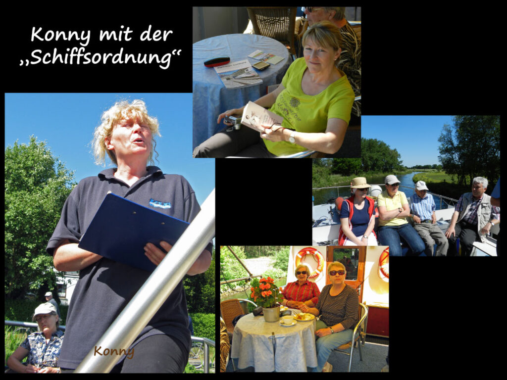 Konny mit der Schiffsordnung