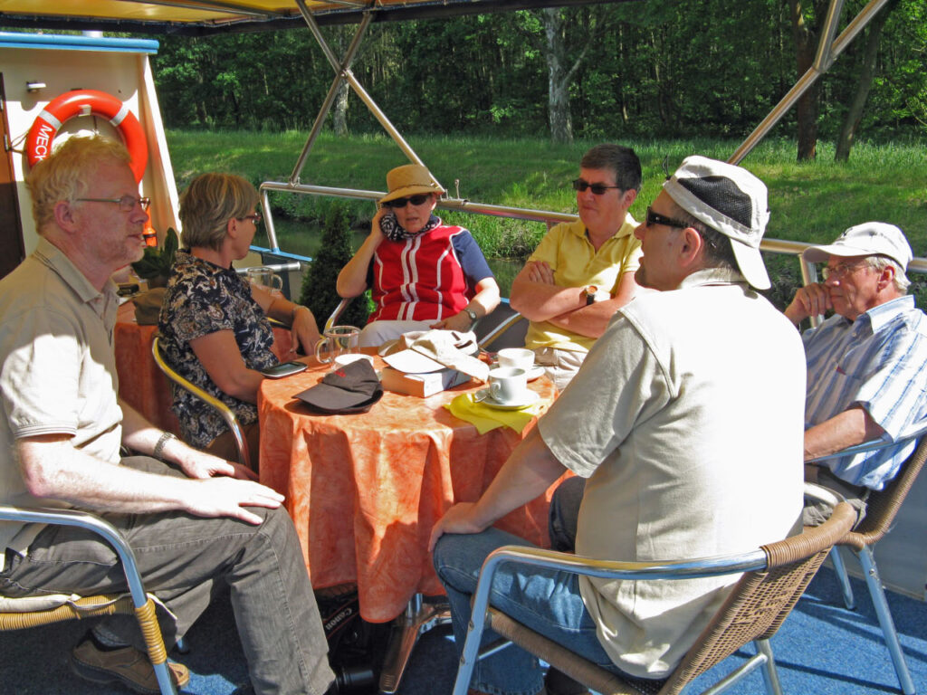 Schwerin - Parchim, Müritz-Elde-Wasserstrasse; Hans, Judith, Anita, Annemarie, Pius, ??