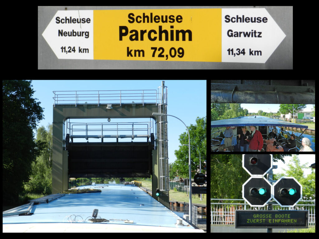 Parchim - Lübz, Müritz-Elde-Wasserstrasse, Schleuse Parchim
