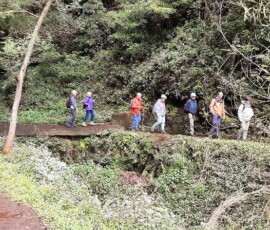 Unsere Wandergruppe an der Levada do Castelejo