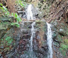 Wasserfall an der Levada do Castelejo