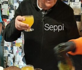 Seppi mit dem Poncha da Madeira