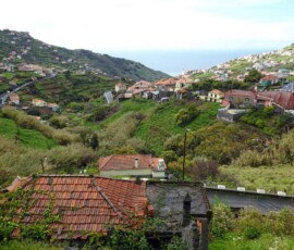 Ein Tal an der Levada do Norte