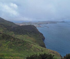 Sicht auf Ponta de Sao Lourenico