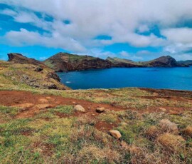 Sicht auf Ponta de São Lourenço
