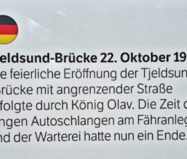 Beschreibung Tjeldsund-Brücke