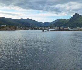 Svolvaer in Sicht