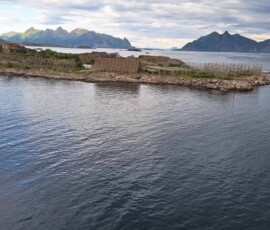 Fischtrocknungsanlage in Svolvaer