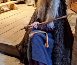 Im Wikingermuseum in Borg
