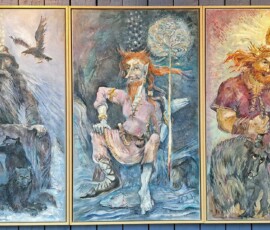 Im Wikingermuseum in Borg