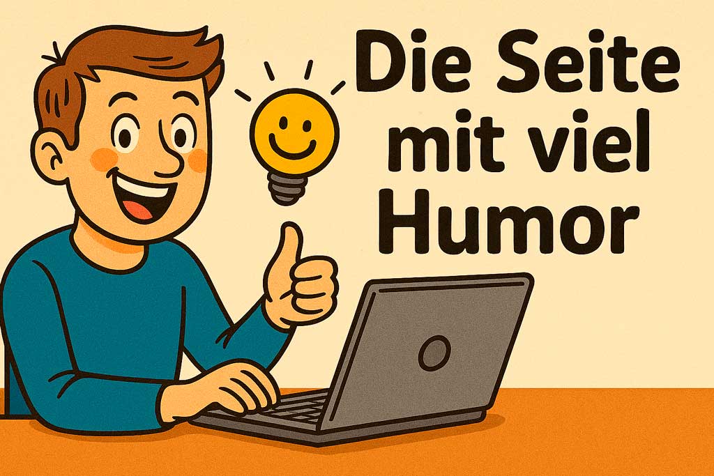 Die Seite mit viel Humor